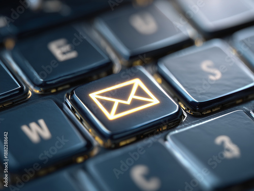 Professional visualization of online fraud detection and phishing prevention systems, highlighting secure digital communications