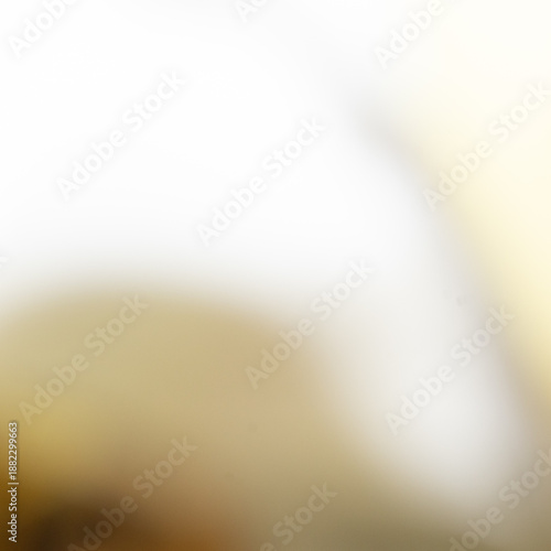High key abstract background with soft white and light beige color gradients