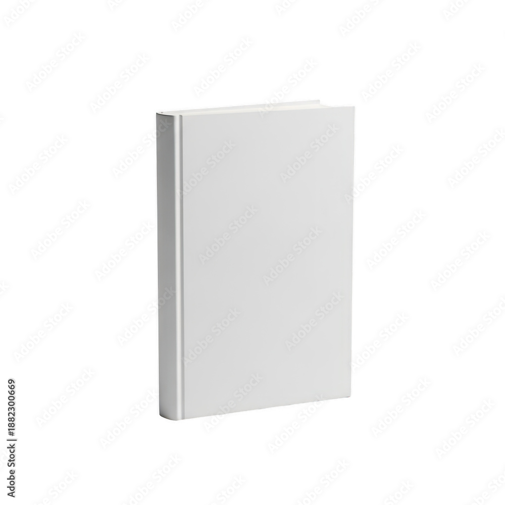 Fototapeta premium Blank white book