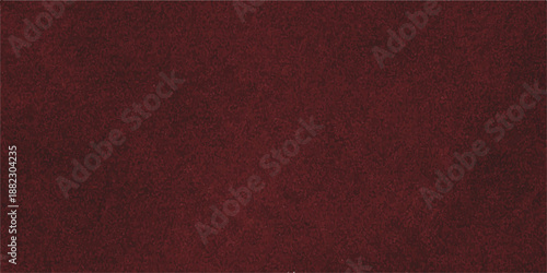 A vintage red leather texture background features a dark grunge material surface with a rough macro pattern suitable for a blank textile design backdrop or old book wallpaper