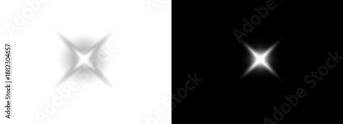 Sunlight Lens Flare with Bright Glow