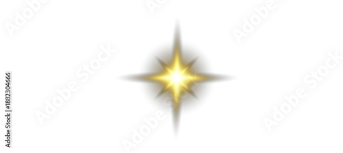 Abstract Stadium Light Burst with Bokeh Glow