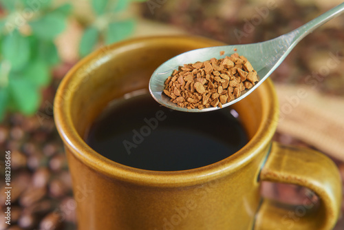 インスタントコーヒー　イメージ