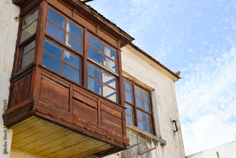 Fototapeta premium Old Town streets Ottoman House ,Kaleici, Antalya,Turkey.