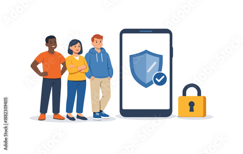 Young adults and cybersecurity: protecting digital privacy with mobile technology