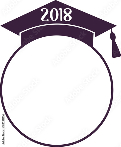 Class of 2018 Graduation Cap Frame