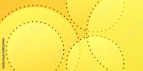 Fluid yellow gradient shapes composition. for presentation design. Vermilion base for website, print, base for banners. eps 10