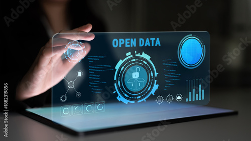 Fényképezés The concept of open data for public information and government transparency