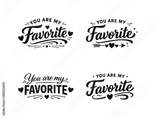 Romantic silhouette icon set. featuring heart, arrow, favorite, love, and affection symbols