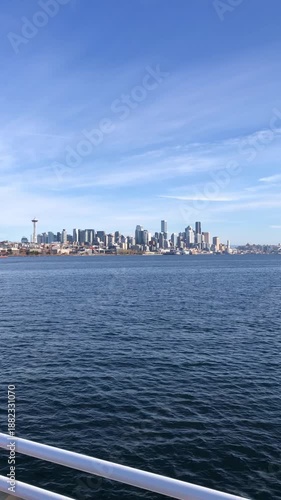 Wallpaper Mural Panoramic View of Seattle Harbor and Downtown Torontodigital.ca