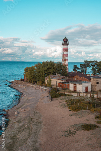 lighthouse on the coast