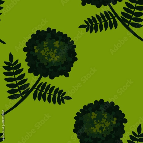 Floral seamless flowers pattern for wrapping paper and fabrics and kids clothes and spring party textiles and linens