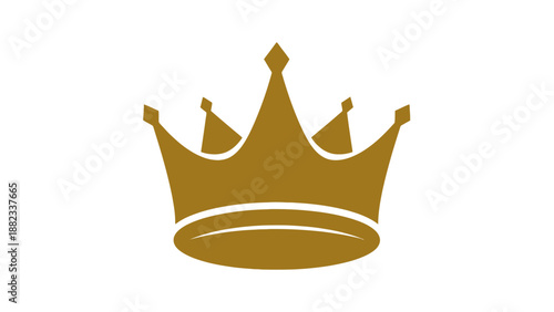 Golden Crown Symbolizing Royalty and Power.