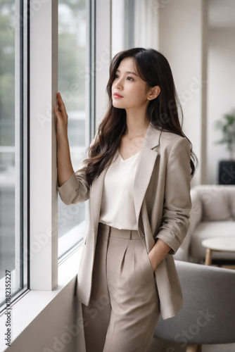 Business Woman by Window Free Download Business Woman by Window - GFXLoad