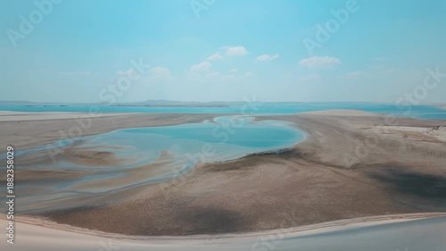 Desert safari at Sealine Desert Island Sea in Doha, Qatar