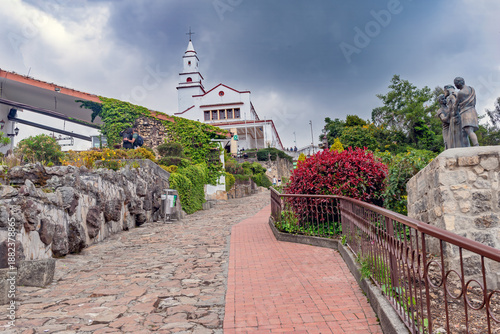 Santuario de Monserrate in Bogota, Colombia.