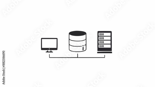 Computer Network System Data Storage.