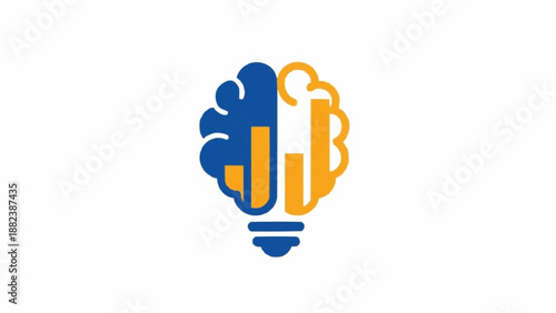 Creative Brainstorming Concept Icon Design.