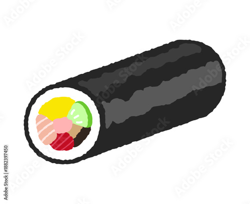 恵方巻のイラスト