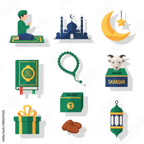 Islamic Symbols and Icons Collection 28.