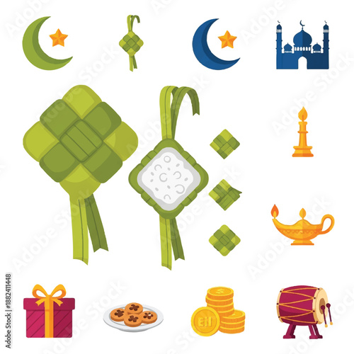 Ramadan Kareem Islamic Symbols and Icons 9.