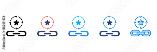 Connection Consistent and versatile vector icons illustrating essential concepts in various styles