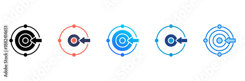 Adaptability Consistent and versatile vector icons illustrating essential concepts in various styles