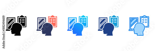 Mirror View Consistent and versatile vector icons illustrating essential concepts in various styles