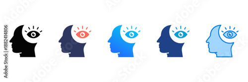 Mind Space Consistent and versatile vector icons illustrating essential concepts in various styles