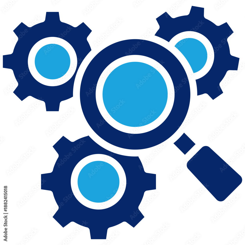 Obraz premium Inspection Icon