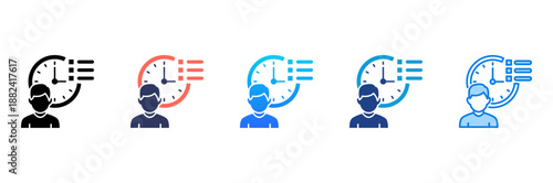 Activity Log Consistent and versatile vector icons illustrating essential concepts in various styles