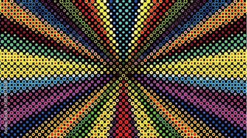 太陽　スクリーントーン　模様　背景