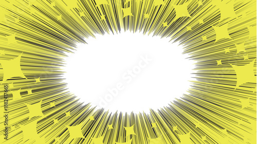 太陽　スクリーントーン　模様　背景