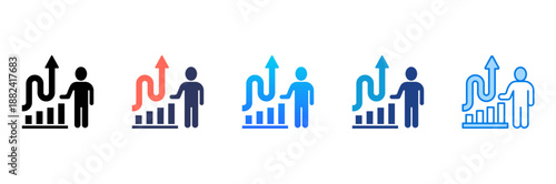 Pipeline Management Consistent and versatile vector icons illustrating essential concepts in various styles
