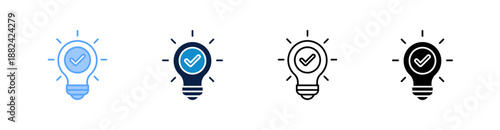 Idea Multiple Style Icon Set Collection 