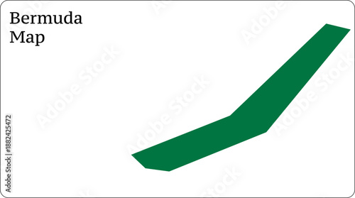 Bermuda Map World Map Illustration