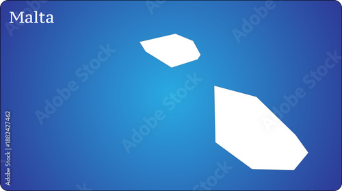 Malta Map World Map Illustration
