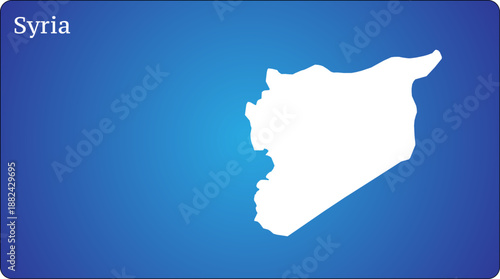 Syria Map World Map Illustration