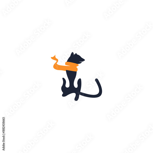 mongoose logo design 
 vector icon  illustration