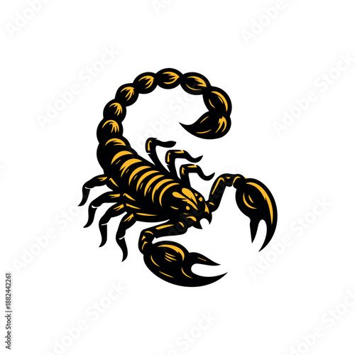 Scorpion Logo Venom Predator Animal Emblem