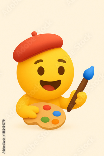 emoji painting