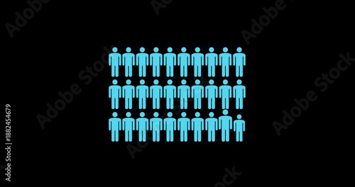 the people animation, the man sign, and the man symbol