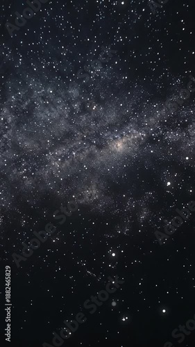 Vertical Seamless looping space, looping galaxy nebula, star looping, camera move in the space galaxy nebula, Vertical video.