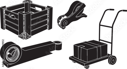 Industrial equipment and tools for moving heavy objects safely
