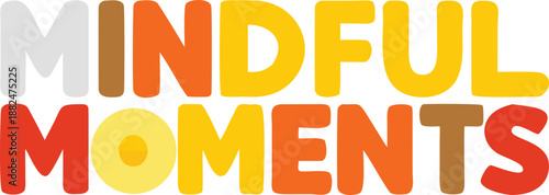 Experience calm with this mindful minimalist typography layout