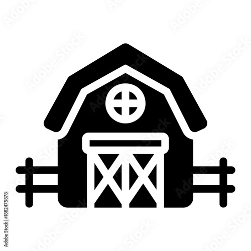 barn Solid icon