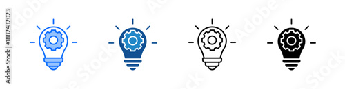 Innovation Multiple Style Icon Set 