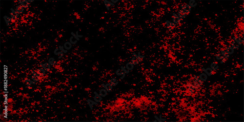 A dark red and black abstract background featuring a grunge texture with smoke patterns and hot fire flames creates a flow of light for a Christmas wallpaper or blood art illustration