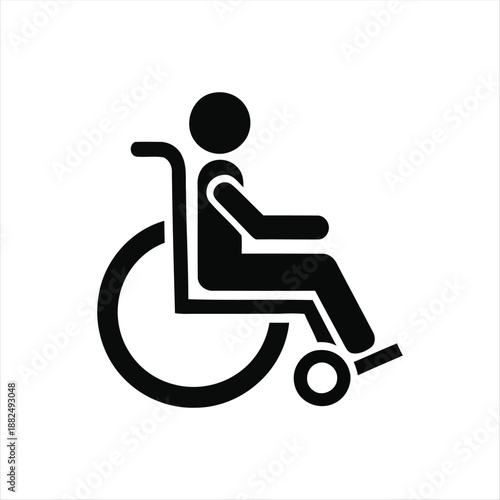 Simple Accessibility Icon – Inclusive Access Symbol in Minimal Style