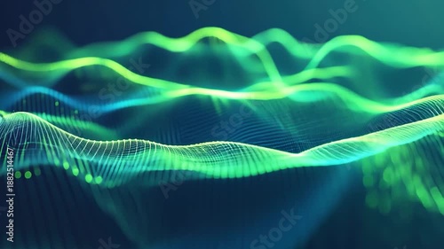 Abstract digital wave patterns (1)
